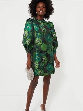 Like New! Pomander Place Green
Samantha Jacquard Mini Dress, Size XS